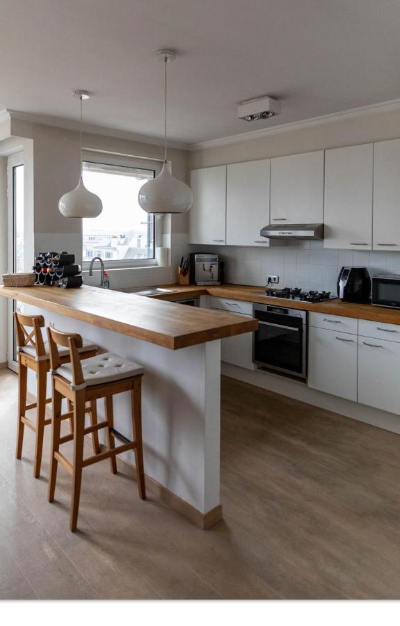 Ruim Appartement Met Prachtig Zicht Op A+ Locatie! Antuérpia Exterior foto